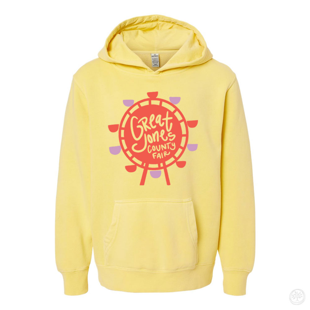 GJCF – Ferris Wheel – YOUTH Vintage Hoodie